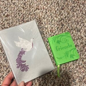 60 sheet journal and friend’s inspirational little book